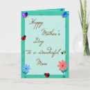 Search for ladybug mothers day cards Flower