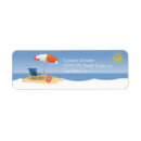 Search for beach scene return address labels Waves