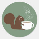 Search for woodland wildlife stickers Squirrel