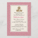 Search for bear religious invitations Pink