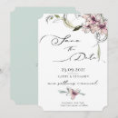 Search for pink flower save the dates Elegant
