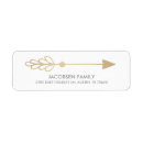 Search for arrow return address labels Simple