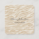 Search for zebra print business cards Beauty