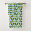 Search for trellis bath towels Quatrefoil