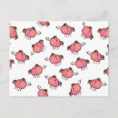 Search for cute postcards Pig