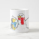 Search for winter mittens mugs Snowman