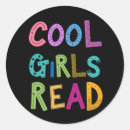 Search for reading is cool stickers Colourful