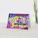 Search for colourful graffiti cards Photography