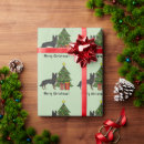 Search for german shepherd christmas wrapping paper Gsd