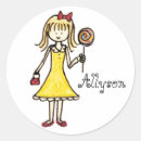 Search for school girl stickers Birthday