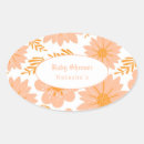 Search for flower pattern oval stickers Modern