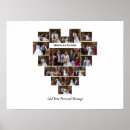 Search for heart shaped collage posters Create your own