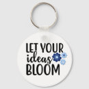 Search for blue shade key rings Flowers