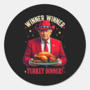 Search for funny dinner stickers Christmas tree