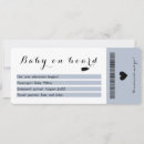 Search for blue aeroplane invitations Plane ticket