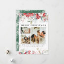Search for red green white christmas cards Rustic