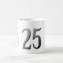 Search for twenty five mugs 25th birthday