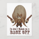Search for back off cards invites Looney tunes