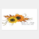 Search for yellow and orange wedding stickers Fall colours