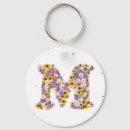 Search for initial m key rings Floral