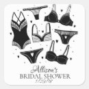 Search for lingerie shower stickers Modern