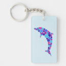 Search for sea animal key rings Dolphin