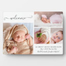 Search for announcement plaques Baby photo keepsake