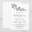 Search for eucalyptus bridal shower invitations Green eucalyptus foliage