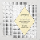 Search for polka dot wedding invitations Typography