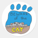 Search for beware stickers Kitty