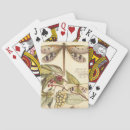 Search for dragonfly playing cards Cream