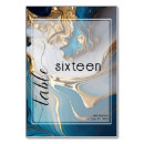 Search for navy and gold table cards Agate