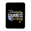 Search for sour magnets Sweet and sour