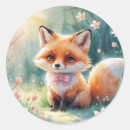 Search for cute fox stickers Children