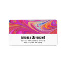 Search for psychedelic return address labels Cool