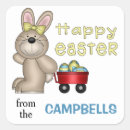 Search for red eggs stickers Rabbit