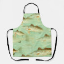 Search for fish pattern aprons Fisherman