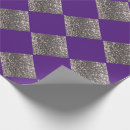 Search for purple glitter wrapping paper Bridal shower