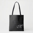 Search for black and white polka dot bags Modern