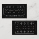 Search for barber loyalty cards Black