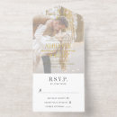 Search for gold text invitations Minimalist