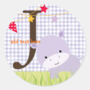 Search for purple hippo stickers Birthday