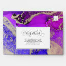 Search for purple and gold envelopes Typography