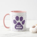 Search for purple paw prints mugs For her