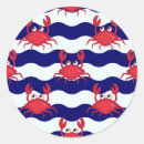 Search for happy crab stickers Nautical
