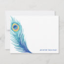 Search for peacock note cards Watercolor
