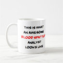 Search for blood splatter mugs Crime scene