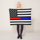 Search for thin blue line blankets Usa