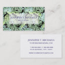 Search for jungle business cards Initials