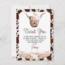 Search for cattle 4x6 invitations Highland cow